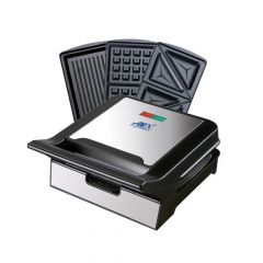 Anex Sandwich maker with Waffle and grill (AG-2039C) (3 Months 0% Percent Profit, Product Available on 48 Months Installment)_S.E